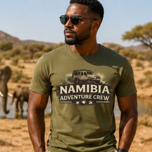 Namibia Adventure Crew Shirt | Travel & Safari Graphic Tee | Namibia Tourism & Explorer Shirt